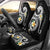 Kanaka Maoli Hawaii Plumeria Car Seat Cover Dancing Tentacles Black Style