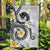 Kanaka Maoli Hawaii Plumeria Garden Flag Dancing Tentacles White Style