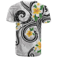 Kanaka Maoli Hawaii Plumeria T Shirt Dancing Tentacles White Style LT7 - Polynesian Pride