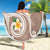 Kanaka Maoli Hawaii Plumeria Beach Blanket Dancing Tentacles Beige Style LT7