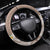 Kanaka Maoli Hawaii Plumeria Steering Wheel Cover Dancing Tentacles Beige Style LT7