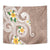 Kanaka Maoli Hawaii Plumeria Tapestry Dancing Tentacles Beige Style LT7