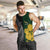 Personalised New Zealand Mix South Africa Rugby Men Tank Top Protea Vs. Silver Ferns LT7 - Polynesian Pride