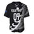 Personalised New Zealand Rugby Baseball Jersey Aotearoa Silver Fern Koru Maori Style LT7 - Polynesian Pride