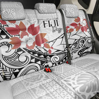 Bula Fiji Day Back Car Seat Cover Tagimaucia on Masi Pattern LT7 - Polynesian Pride