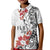 Bula Fiji Day Kid Polo Shirt Tagimaucia on Masi Pattern