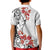 Bula Fiji Day Kid Polo Shirt Tagimaucia on Masi Pattern