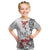 Bula Fiji Day Kid T Shirt Tagimaucia on Masi Pattern