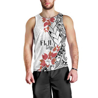 Bula Fiji Day Men Tank Top Tagimaucia on Masi Pattern LT7 - Polynesian Pride