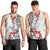 Bula Fiji Day Men Tank Top Tagimaucia on Masi Pattern