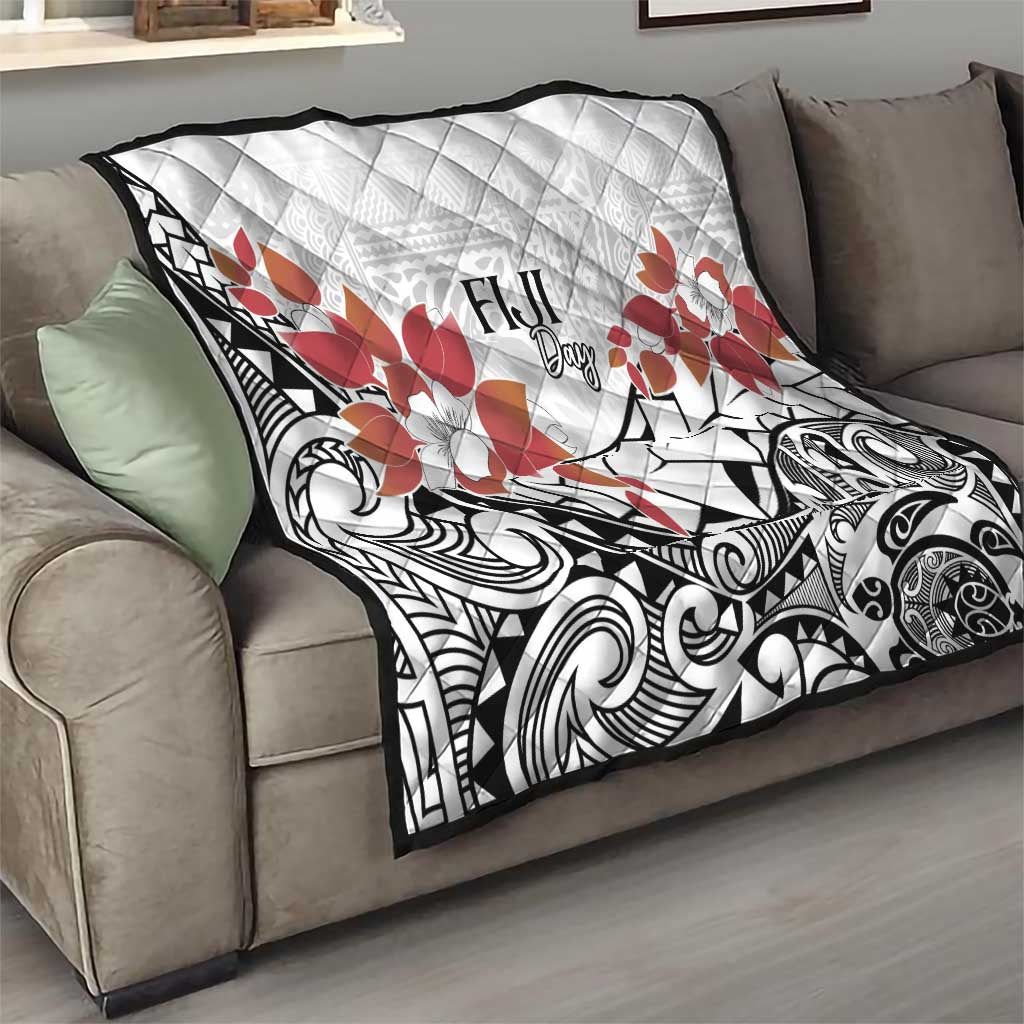 Bula Fiji Day Quilt Tagimaucia on Masi Pattern LT7 - Polynesian Pride