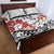 Bula Fiji Day Quilt Bed Set Tagimaucia on Masi Pattern