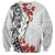 Bula Fiji Day Sweatshirt Tagimaucia on Masi Pattern