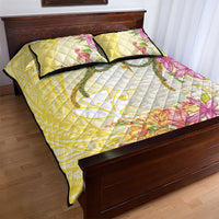 Aloha Hawaii Kanaka Makahiki Quilt Bed Set Akua Loa - Festive Golden Sand LT7 - Polynesian Pride