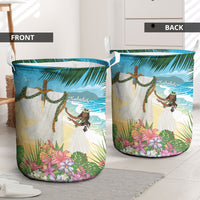 Aloha Hawaii Makahiki Hula Dance Laundry Basket Beach Scenery LT7 - Polynesian Pride