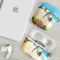 Aloha Hawaii Makahiki Hula Dance AirPods Case Beach Scenery LT7 - Polynesian Pride