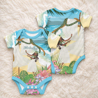 Aloha Hawaii Makahiki Hula Dance Baby Onesie Beach Scenery LT7 - Polynesian Pride