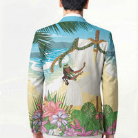 Aloha Hawaii Makahiki Hula Dance Blazer Beach Scenery