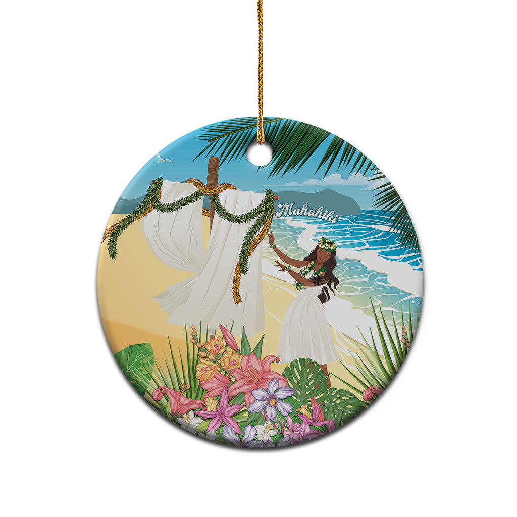 Aloha Hawaii Makahiki Hula Dance Ceramic Ornament Beach Scenery LT7 - Polynesian Pride
