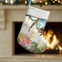 Aloha Hawaii Makahiki Hula Dance Christmas Stocking Beach Scenery LT7 Set of 2 Multicolor - Polynesian Pride