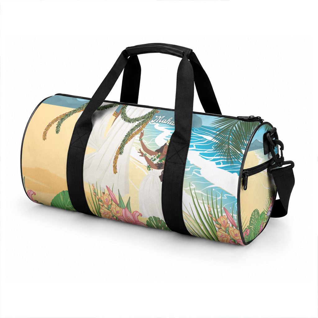 Aloha Hawaii Makahiki Hula Dance Duffle Bag Beach Scenery LT7 - Polynesian Pride