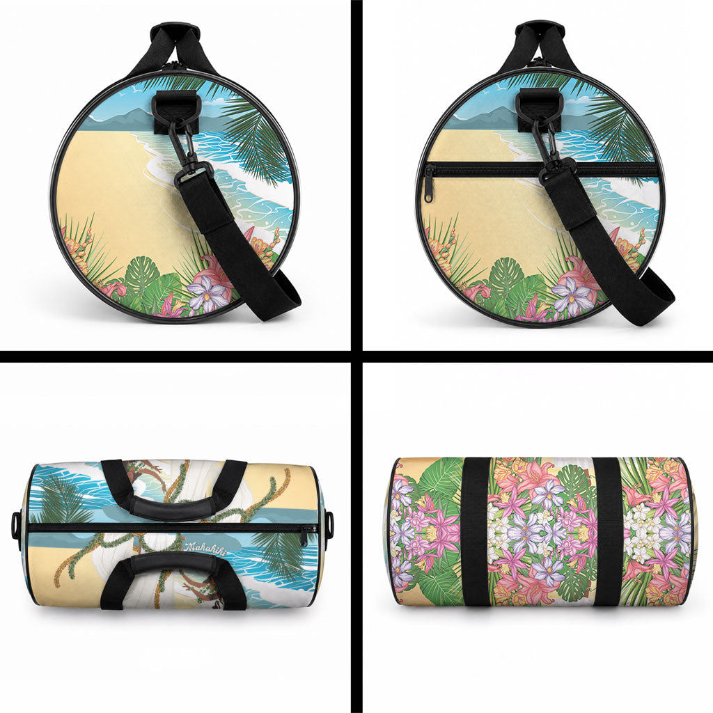 Aloha Hawaii Makahiki Hula Dance Duffle Bag Beach Scenery LT7 - Polynesian Pride