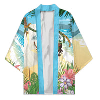Aloha Hawaii Makahiki Hula Dance Kimono Beach Scenery LT7 Unisex Multicolor - Polynesian Pride