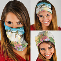 Aloha Hawaii Makahiki Hula Dance Neck Gaiter Beach Scenery LT7 - Polynesian Pride