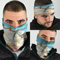 Aloha Hawaii Makahiki Hula Dance Neck Gaiter Beach Scenery LT7 - Polynesian Pride