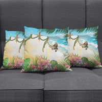 Aloha Hawaii Makahiki Hula Dance Pillow Cover Beach Scenery LT7 - Polynesian Pride