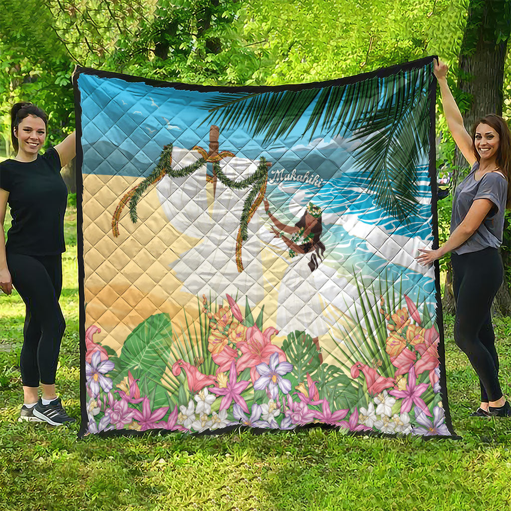 Aloha Hawaii Makahiki Hula Dance Quilt Beach Scenery LT7 - Polynesian Pride