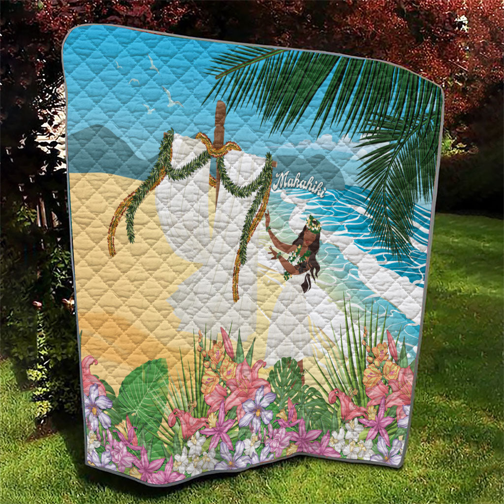 Aloha Hawaii Makahiki Hula Dance Quilt Beach Scenery LT7 - Polynesian Pride