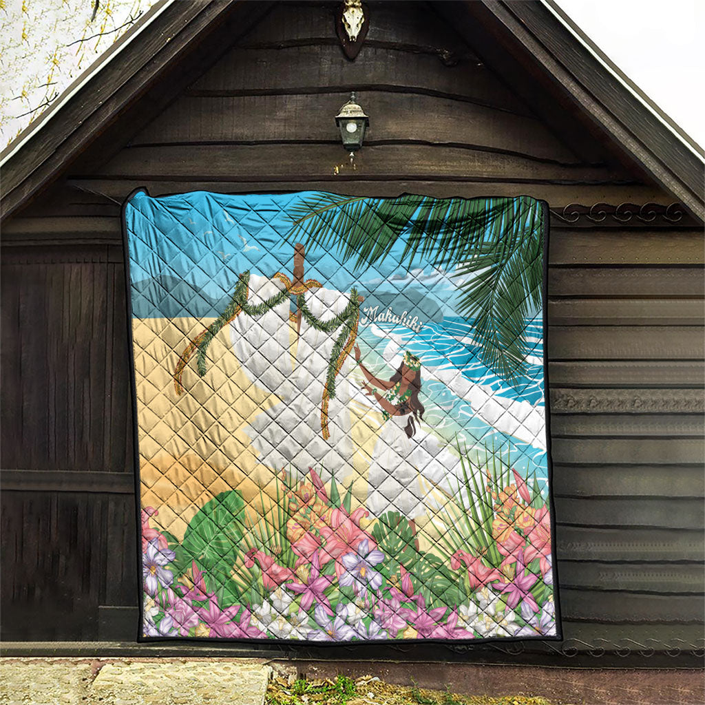 Aloha Hawaii Makahiki Hula Dance Quilt Beach Scenery LT7 - Polynesian Pride