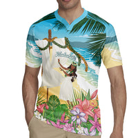 Aloha Hawaii Makahiki Hula Dance Rugby Jersey Beach Scenery LT7 - Polynesian Pride