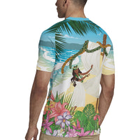 Aloha Hawaii Makahiki Hula Dance Rugby Jersey Beach Scenery LT7 - Polynesian Pride