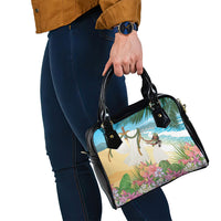 Aloha Hawaii Makahiki Hula Dance Shoulder Handbag Beach Scenery LT7 - Polynesian Pride