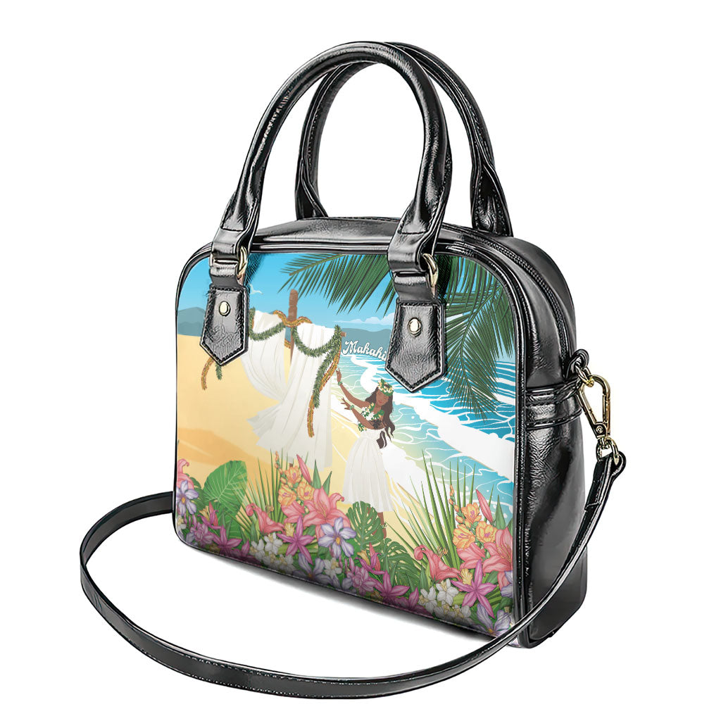 Aloha Hawaii Makahiki Hula Dance Shoulder Handbag Beach Scenery LT7 - Polynesian Pride