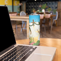 Aloha Hawaii Makahiki Hula Dance Skinny Tumbler Beach Scenery LT7 - Polynesian Pride