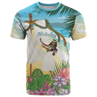 Aloha Hawaii Makahiki Hula Dance T Shirt Beach Scenery LT7 Multicolor - Polynesian Pride