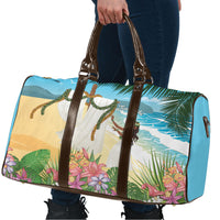 Aloha Hawaii Makahiki Hula Dance Travel Bag Beach Scenery