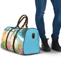 Aloha Hawaii Makahiki Hula Dance Travel Bag Beach Scenery