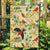 Aloha Hawaii Garden Flag I'iwi on Mamane Pastel Cream