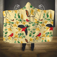 Aloha Hawaii Hooded Blanket I'iwi on Mamane Pastel Cream LT7 - Polynesian Pride
