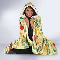 Aloha Hawaii Hooded Blanket I'iwi on Mamane Pastel Cream LT7 - Polynesian Pride