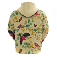 Aloha Hawaii Hoodie I'iwi on Mamane Pastel Cream LT7 - Polynesian Pride