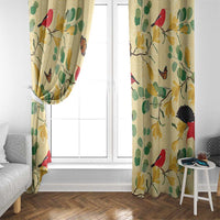 Aloha Hawaii Window Curtain I'iwi on Mamane Pastel Cream LT7 - Polynesian Pride