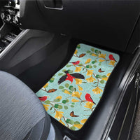 Aloha Hawaii Car Mats I'iwi on Mamane Pastel Turquoise LT7 - Polynesian Pride