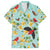 Aloha Hawaii Hawaiian Shirt I'iwi on Mamane Pastel Turquoise