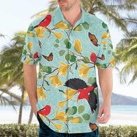 Aloha Hawaii Hawaiian Shirt I'iwi on Mamane Pastel Turquoise LT7 - Polynesian Pride