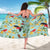 Aloha Hawaii Sarong I'iwi on Mamane Pastel Turquoise